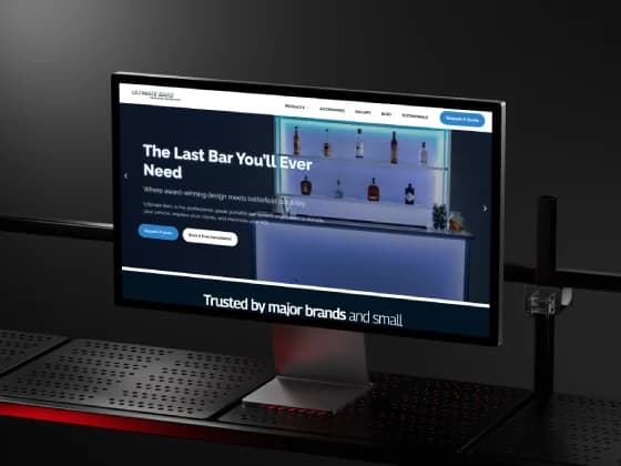 Ultimate Bars website